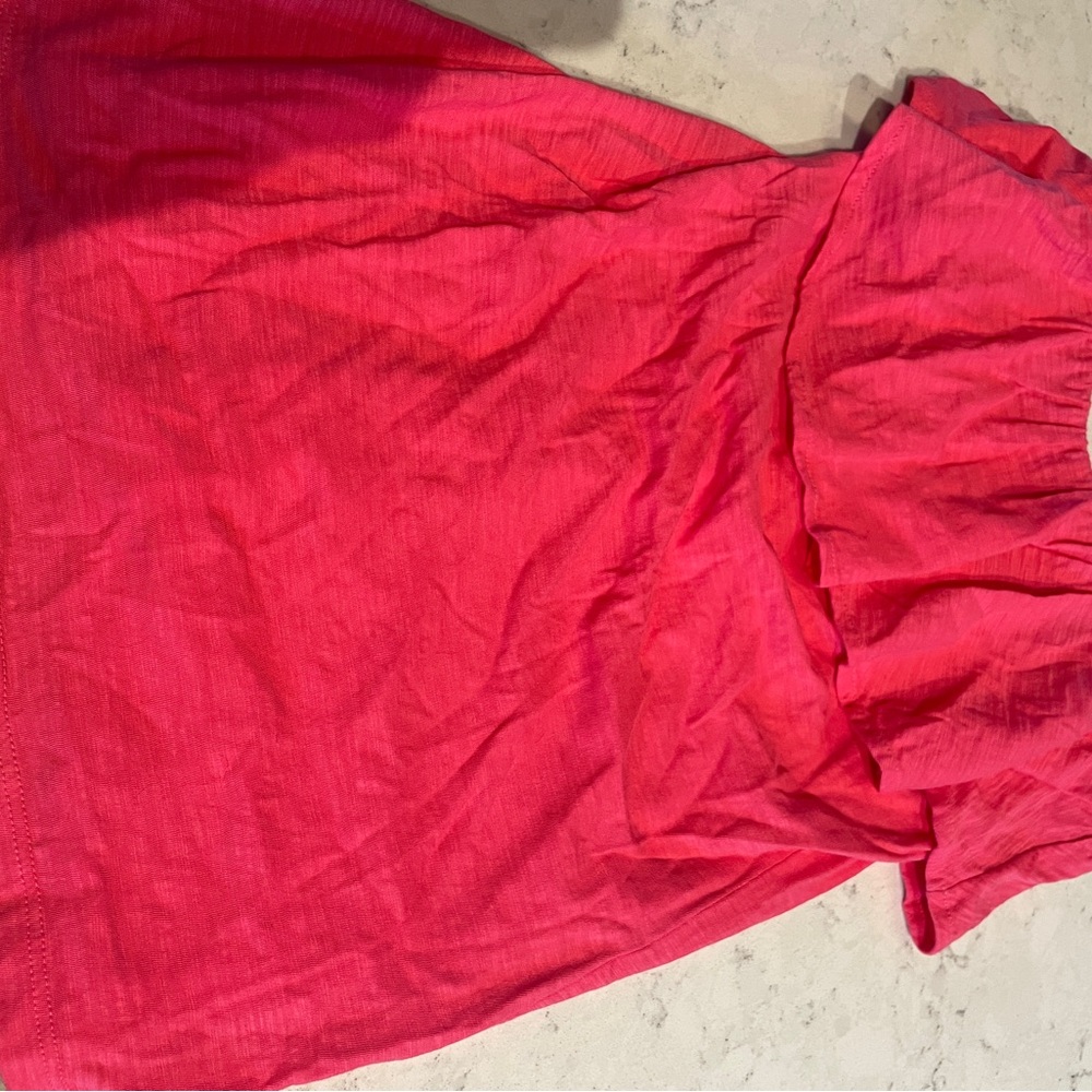 Lilly Pulitzer coral Off-Shoulder Top